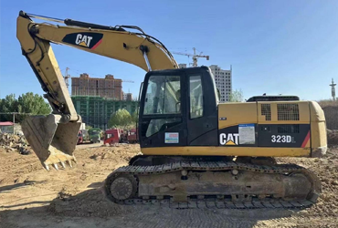 >Cat used excavator 323