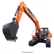 Earth moving machine, choose DEVELON DX245HD